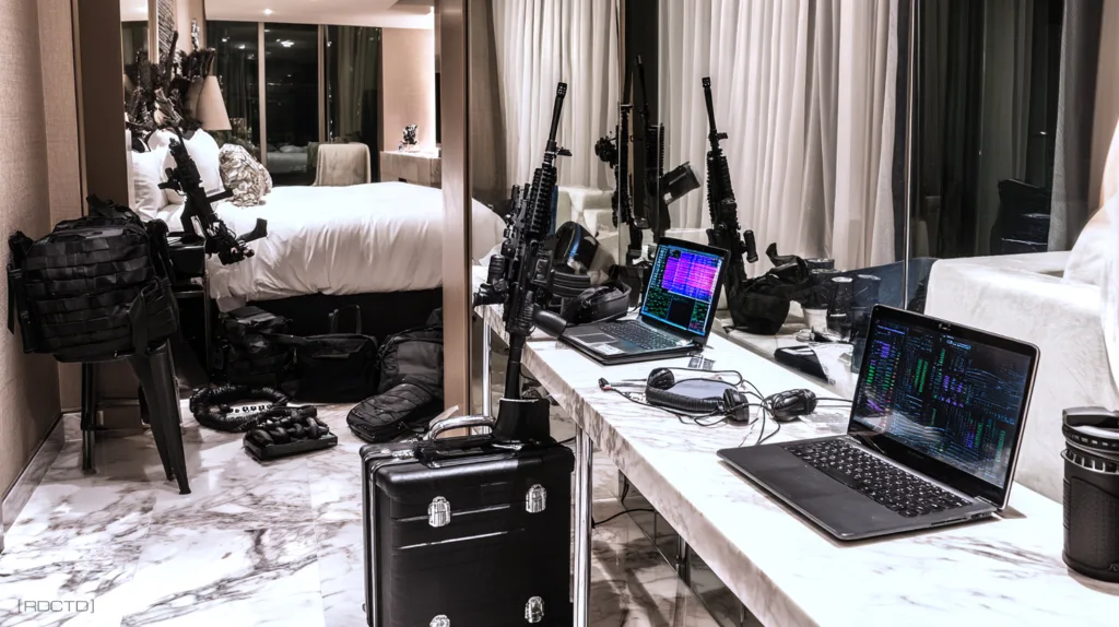 Using Burner Laptops While Running Covert-Operations-from-a-Hotel-Room-RDCTD-Tradecraft