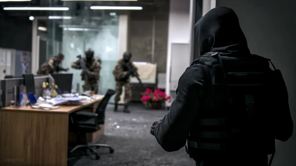 Adaptive Option Generation (AOG) - Covert Operative Engaging Enemy Soldiers | RDCTD Tradecraft