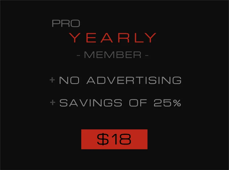PRO Yearly Membership