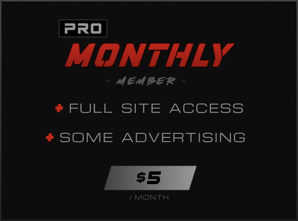 PRO Monthly Membership