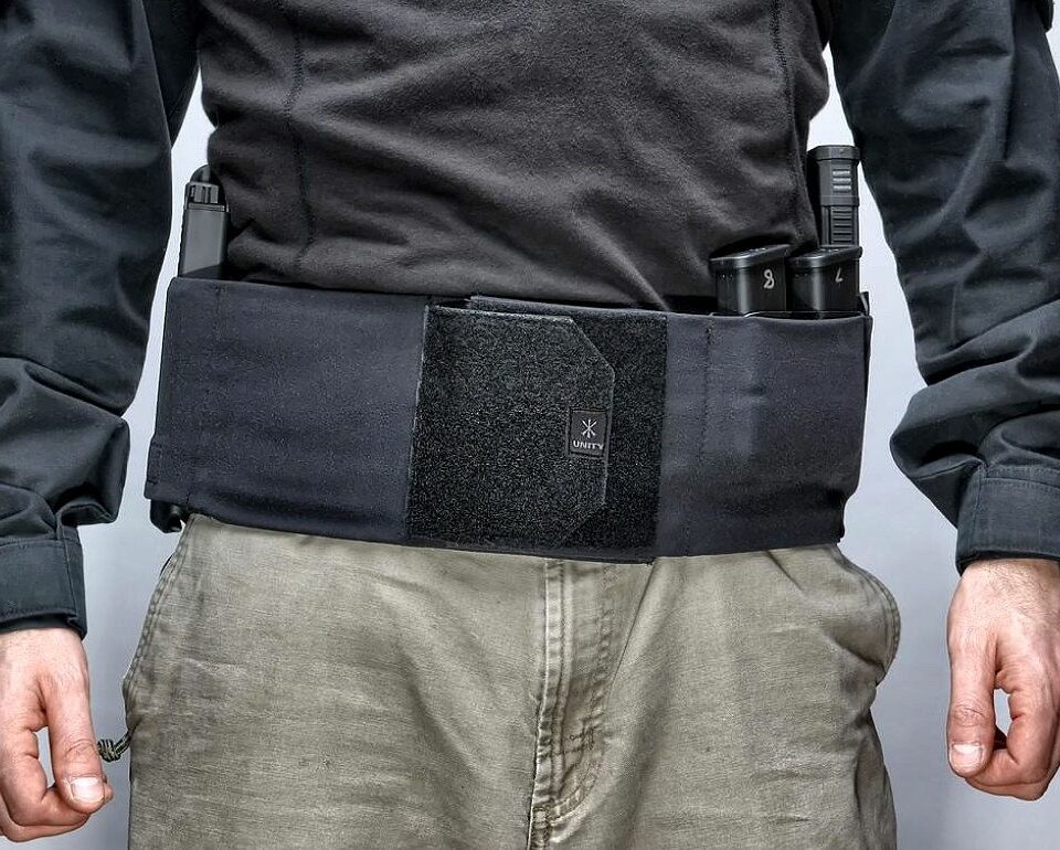 新品　実物　Unity Tactical CLUTCH Belt Unity Tactical Clutch Belt Grey – Black Trident® - Special