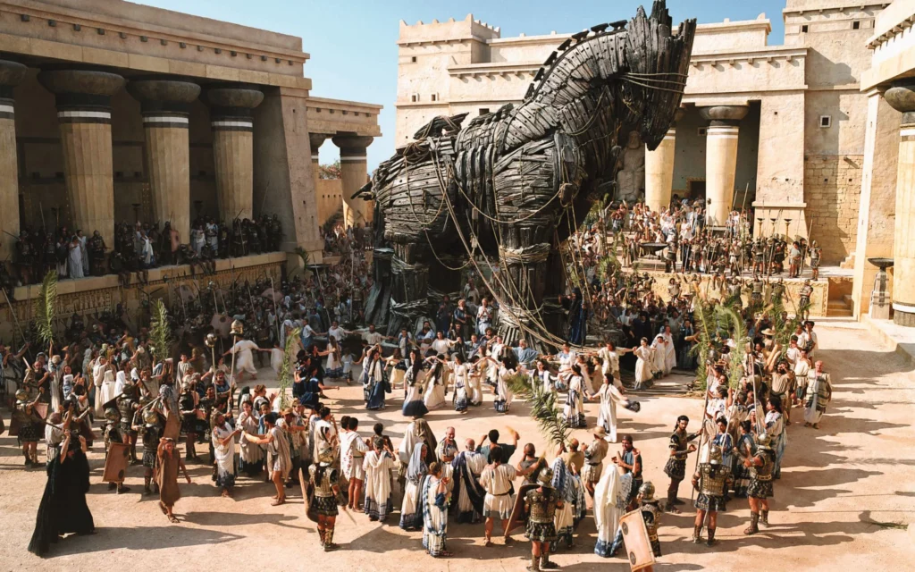 The Trojan Horse PSYOP Example from Greece